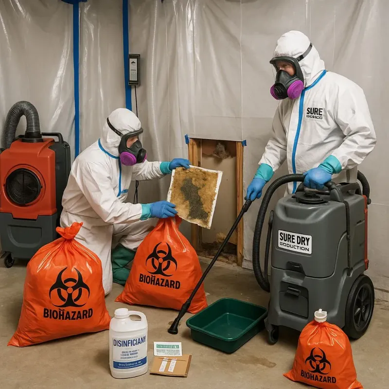 Contaminated Water Handling Protocols process in Blackstone, VA