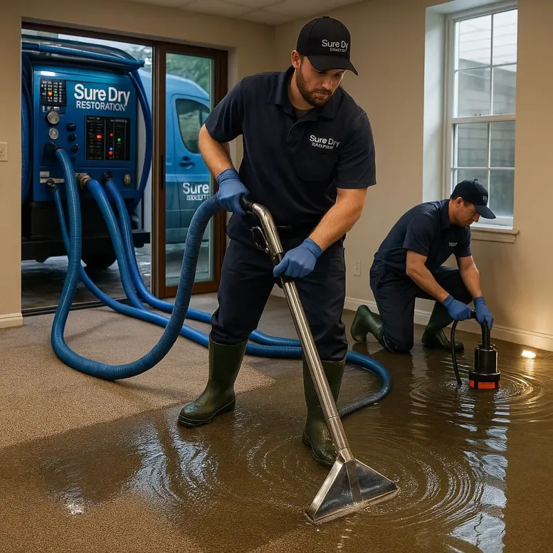 Water Extraction and Removal process in Blackstone, VA